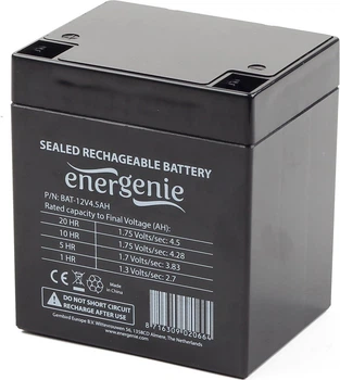 Аккумуляторная батарея EnerGenie 12V 4.5Ah (BAT-12V4.5AH)