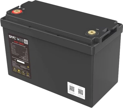 Аккумуляторная батарея SVC LFP12-100 LiFePO4 12.8V 100Ah