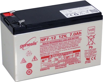 Аккумуляторная батарея EnerSys Genesis 12 V 7Ah (NP 7-12)