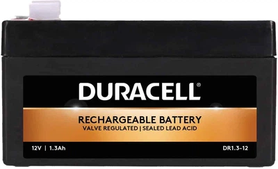 Акумуляторна батарея Duracell | 12V 1.3Ah | F1 | AGM мультигель (5055190191194)