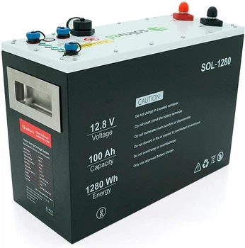 Аккумуляторная батарея Solinved 12.8V 100Ah LiFePO4 (YT37686)