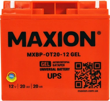Аккумуляторная батарея Maxion MXBP-OT 20-12 GEL