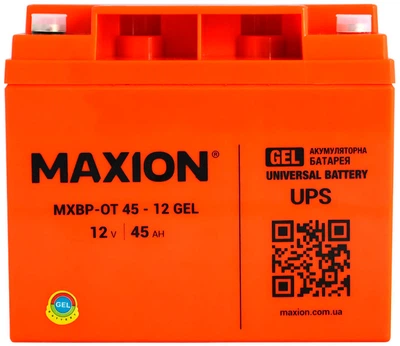 Аккумуляторная батарея Maxion MXBP-OT 45-12 GEL