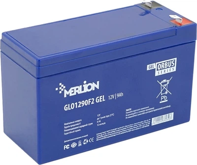 Аккумуляторная батарея MERLION ORBUS GLO1290F2 GEL 12V 9Ah (YT38030)