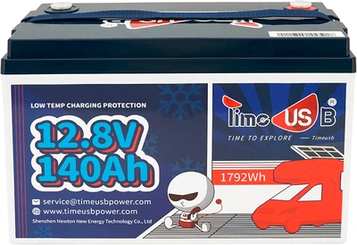 Аккумуляторная батарея TimeUSB LiFePO4 12.8V 140Ah (YT39224)