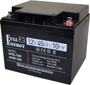 Аккумуляторная батарея Full Energy 12V 45Ah AGM (FEP-1245)