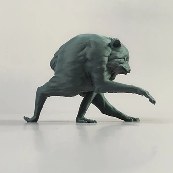 Декоративная фигурка «Енот Джимоти» из PLA-пластика, серая, 3D-печать, 60 мм
