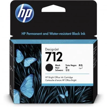 Картридж HP DJ No.712 DesignJet Т230/Т630 Black 80ml