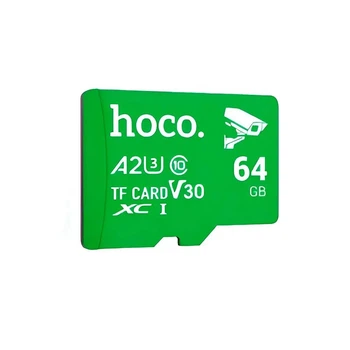 Карта пам'яті 64 GB Hoco MicroSDXC UHS-I (U3) Class 10 зелений