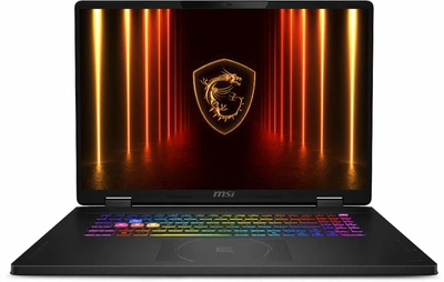 Ноутбук MSI Crosshair 18 HX AI (A2XWGXKG-078PL), Intel Core Ultra 9 275HX / 18" / 240 Гц / RAM 32 ГБ DDR5 / SSD 1 ТБ / RTX 5070 + Intel Graphics / Windows 11 Home / Чорний