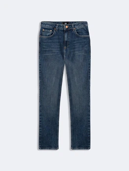 Женские синие джинсы slim fit размер 24