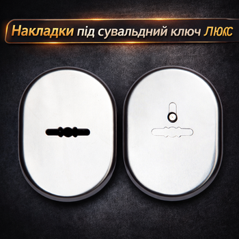 Накладки под сувальдный ключ Арико люкс