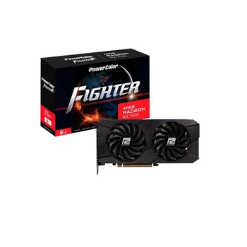 Відеокарта AMD Radeon RX 7600 8 GB GDDR6 Fighter V2 PowerColor (RX 7600 8G-F/V2) ( 10537 )