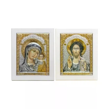 Венчальные иконы-пара Ekklesia VI 6687/4W+6690/4W (23 x 28 см)