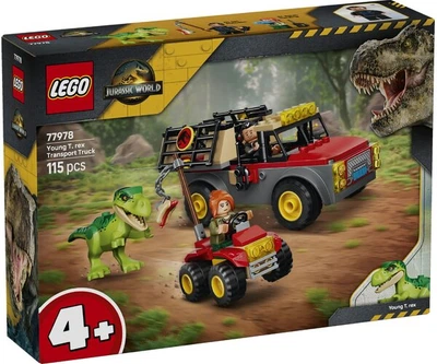 Конструктор LEGO Jurassic World Транспортна вантажівка до тиранозавру (77978)