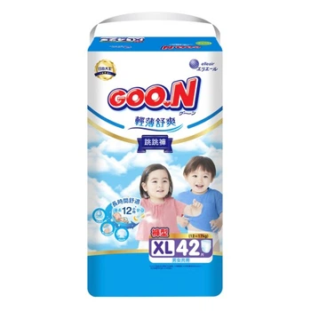 Подгузники GOO.N Slim & Comfortable Розмір 5 XL 12-17 кг 42 шт (21001093) GOO.N 21001093 1054108