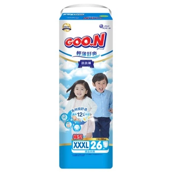 Подгузники GOO.N Slim & Comfortable Розмір 7 XXXL 18-30 кг 26 шт (21001095) GOO.N 21001095 1054110