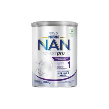 Детская смесь Nestle NAN 1 Expert Pro Гипоаллергенная +0 мес. 800 г (7613038453736) Nestle NAN 1000235 1058746