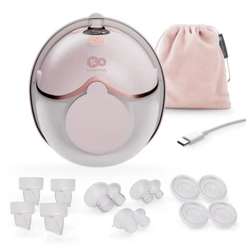 Молоковідсмоктувач Kinderkraft електричний MamaFlow Pink (5902533931101) Kinderkraft 5902533931101 1058967
