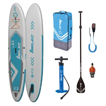 Сапборд SUP борд Z-Ray 12'32"6" X-Rider Epic X3 2025 - надувная доска для САП сёрфинга, sup board
