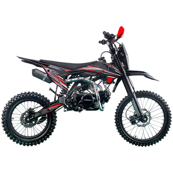 Мотоцикл Spark Pit bike SP150P-2 (Чорний з червоним)
