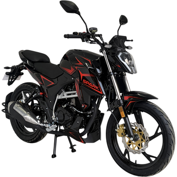 Мотоцикл Spark SP250R-43 (заводське паковання) (Чорний з червоним)