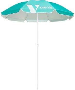 Parasol plażowy Luverno Ombra Turkusowy (L-42866)