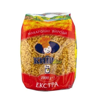 Макарон Київ мікс ріжка 1 кг