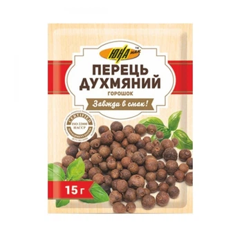 Перець ЮНА горошок духмяний 15г