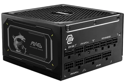 Блок живлення 1000W MSI MAG A1000GL PCIE5 II