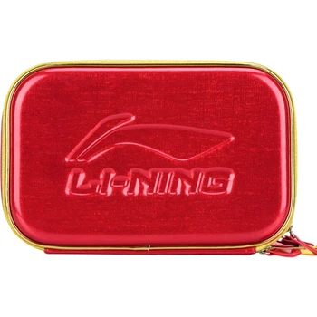 Чехол для ракетки настольного тенниса Li-Ning ABJT031-1 двухслойный, квадратный, красный
