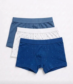 Набір дитячих трусів-боксерів 3 шт для хлопчика OVS 98-104 см Різнокольоровий (25091023)