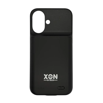Чехол-аккумулятор XON PowerCase для iPhone 16 5000 mAh Черный (PCBS1116150B 4678)