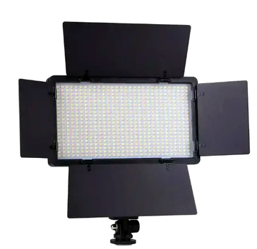 LED лампа квадратная E600 черная для освещения помещений с дистанционным управлением и светодиодами SMD