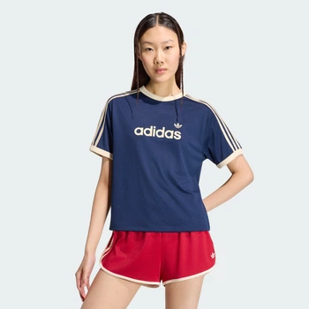 Жіноча футболка LINEAER MESH adidas KS9841 (L) синій (4069996962019)