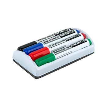 Набор маркеров Axent Whiteboard D2800 4 маркера и магнитный держатель-губка (D2800-80)