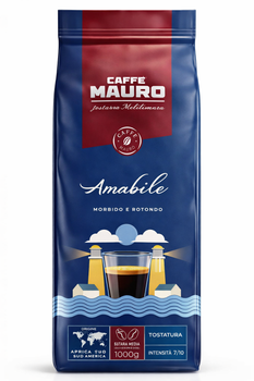 Кава зернова Mauro AMABILE 1кг