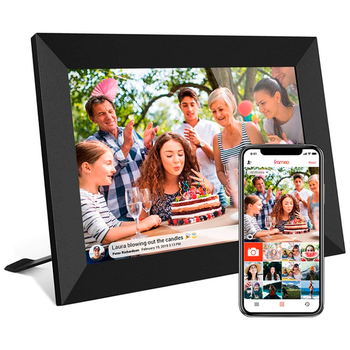 Цифровая рамка для фото (сенсорная, Wi-Fi, IPS, 10 дюймов, Black)