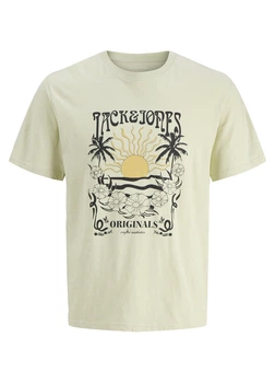 Футболка из хлопка Jack & Jones 12286108c69 L мятная (100014889)