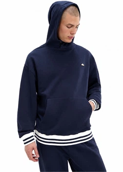 Худи из хлопка оверсайз Ellesse shx21076 XS темно-синий (100013775)