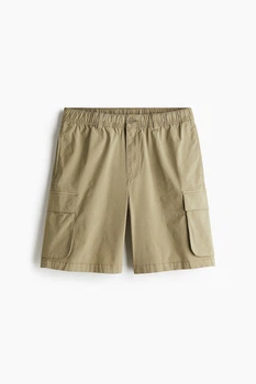 Шорти карго з бавовни H&M 1217827001c67 S бежеві (100013736)