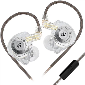 KZ EDX PRO X (Crystal, Micro) – Динамічні Hi-Fi Навушники для Кришталевого Звуку