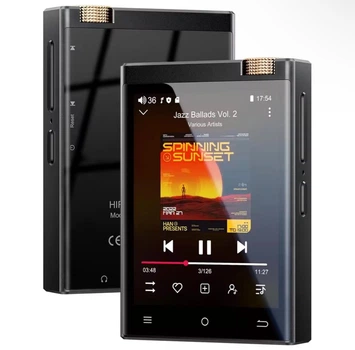 Аудіоплеєр OilSky M308 з підтримкою LDAC DSD512 Hi-Res Lossless 80 ГБ MAX97720, Bluetooth, Wi-Fi, Android