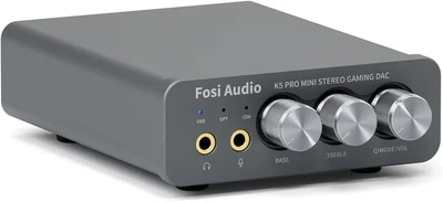 Fosi Audio K5 PRO – Компактний ЦАП для Геймерів та Аудіофілів з Чудовим Звуком