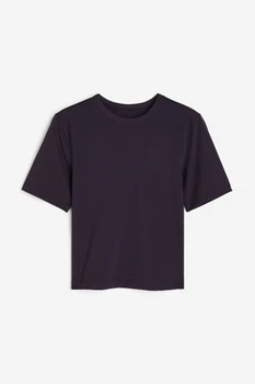 Спортивная футболка H&M 1123621009c68 XL фиолетовая (100014431)