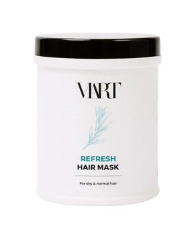 Маска для сухих и нормальных волос VIART REFRESH с маслом розмарина 1000 мл