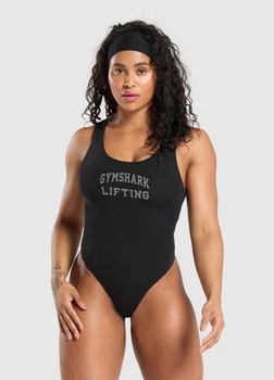 Спортивне боді Gymshark b1b9dc68 L чорне (100014256)