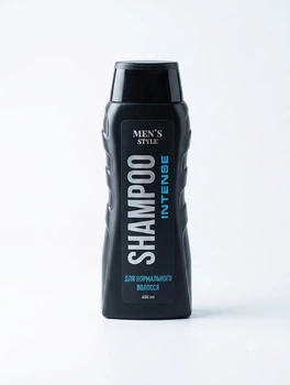 Шампунь для мужчин MEN'S STYLE Intense для нормальных волос 400 мл