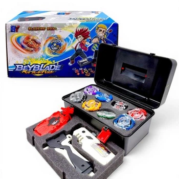 Набір іграшок Beyblade BY-556A з пусковим механізмом та ареною для активних битв дзиґ 4 шт для дітей від 6 років
