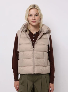 Теплый жилет короткий женский Colin's CL1075668BEI XS Beige (8684112818306)